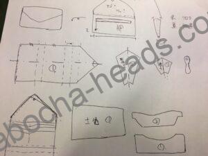 クロコダイルの薄型かぶせ財布1