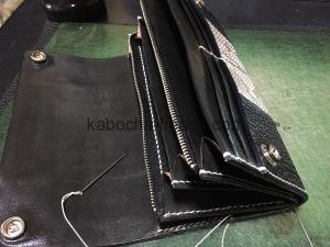 サメ×パイソンの長財布8