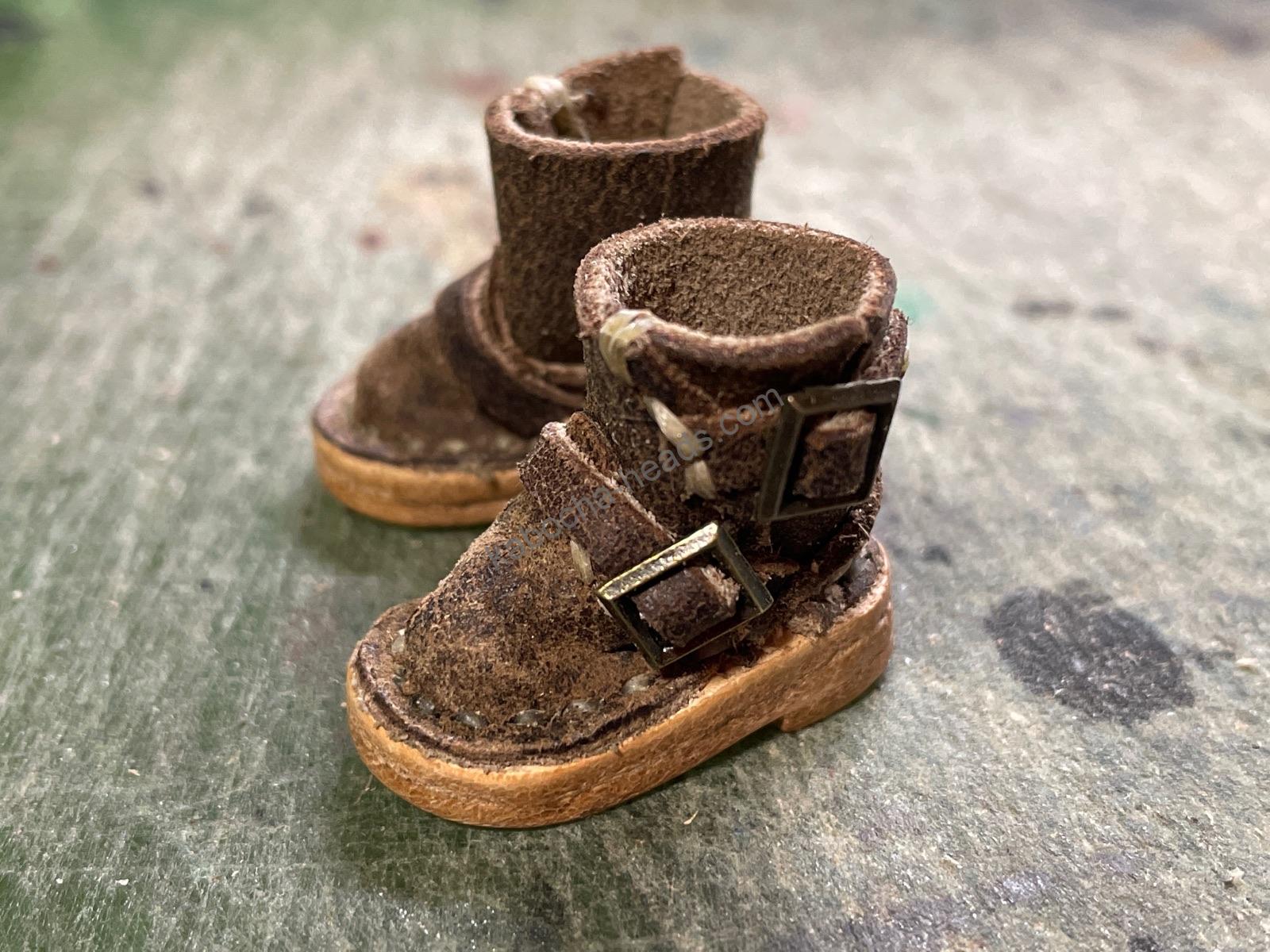 古ブーツのリメイク5